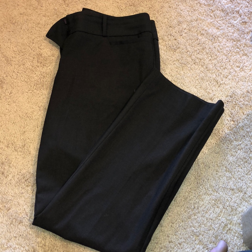 6 petite limited slacks brown